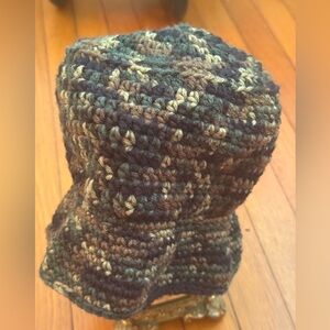 Handmade crochet bucket hat